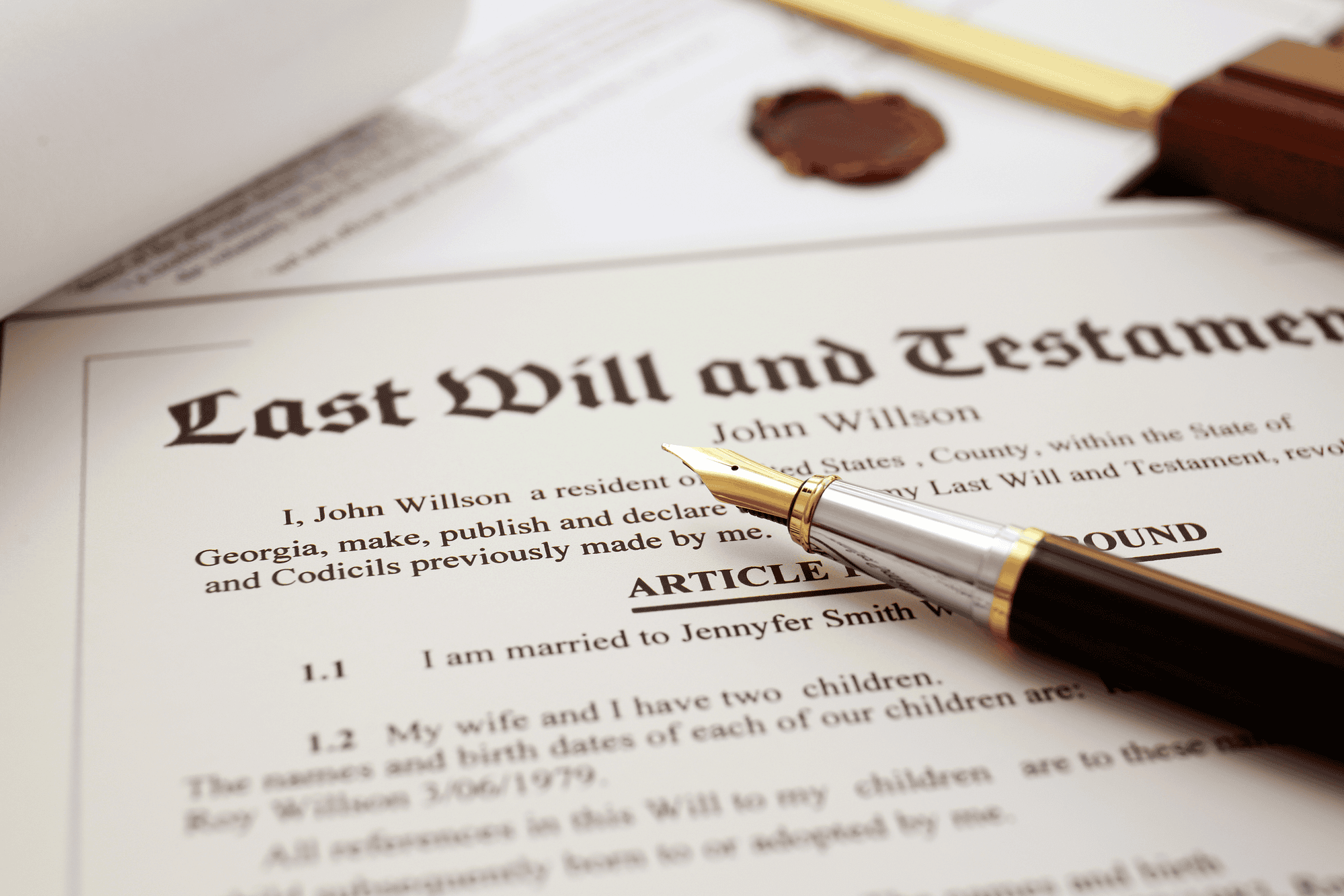 Last Will and Testament