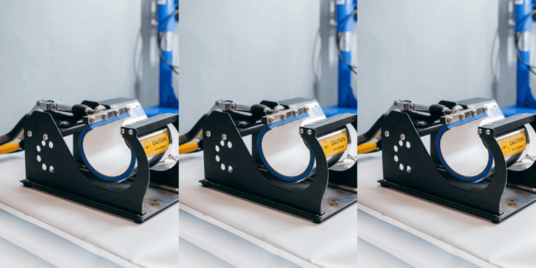 Mug and tumbler heat press