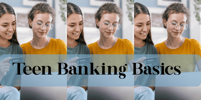 Teens Shopping online using their debit card - Teen Banking Basics