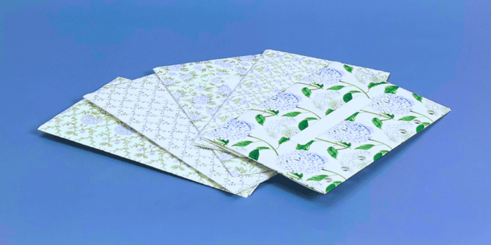 Cash Envelopes on the blue background - Savings Challenge Cards for Teenagers