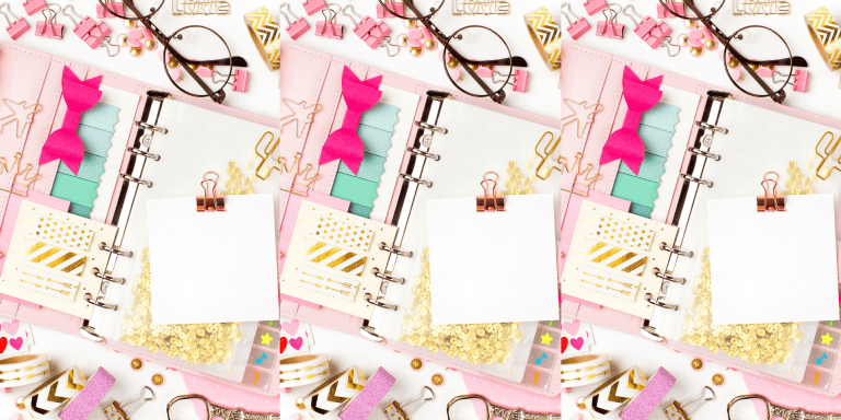 Planner with stickers - budget stickers for teen planners